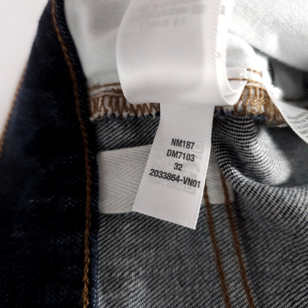 Madewell '90s Straight Jeans Women 32 Blue NM187 DM7103 Indigo High Rise Denim - Picture 5 of 9
